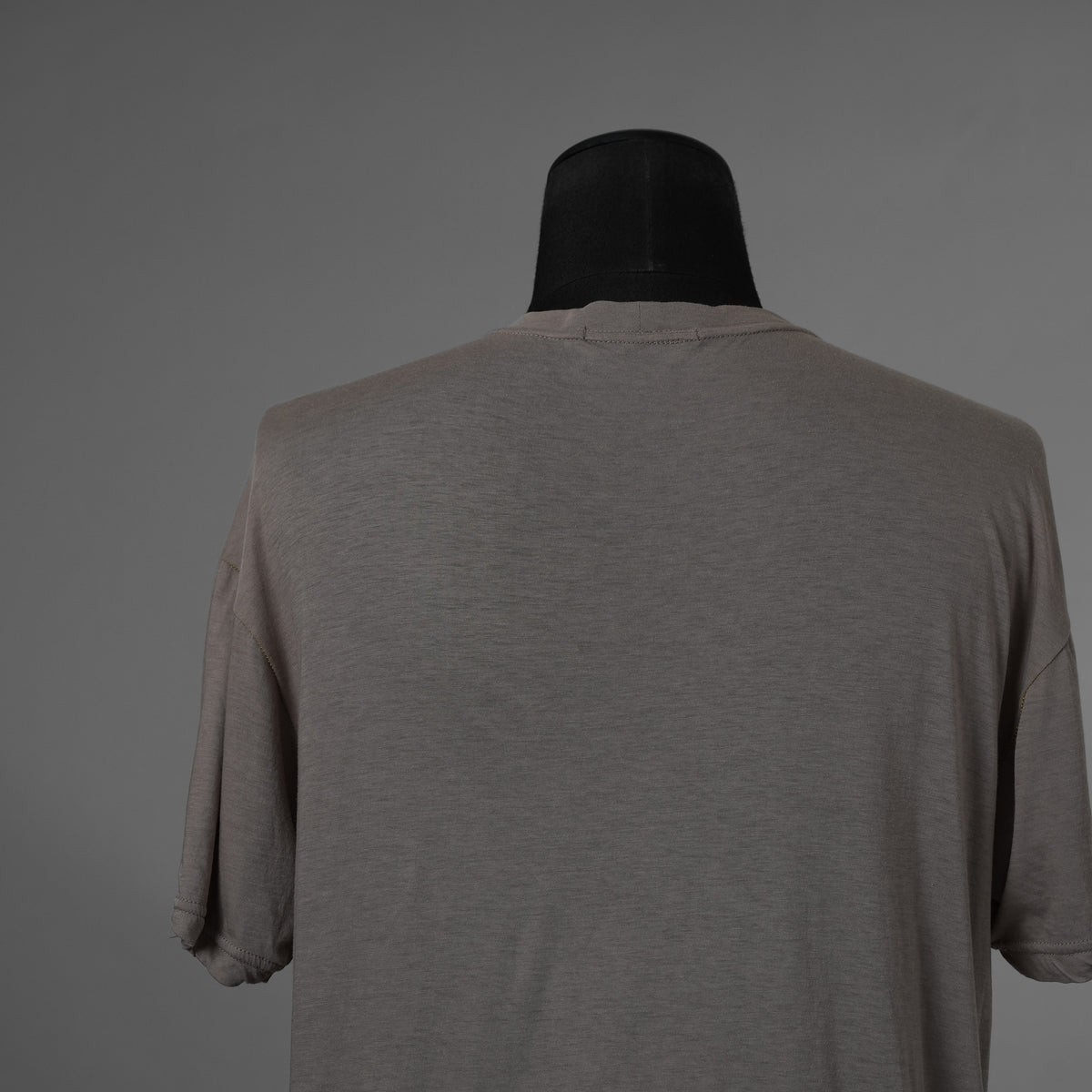 The Viridi-anne ザ ヴィリディアン / 美品 20SS 綿 シルク レギュラー 半袖Tシャツ / VI-3072-01 / size 2 (GRAY) 123057-alm