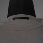 The Viridi-anne ザ ヴィリディアン / 美品 20SS 綿 シルク レギュラー 半袖Tシャツ / VI-3072-01 / size 2 (GRAY) 123057-alm