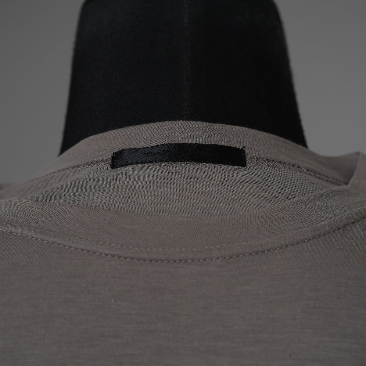 The Viridi-anne ザ ヴィリディアン / 美品 20SS 綿 シルク レギュラー 半袖Tシャツ / VI-3072-01 / size 2 (GRAY) 123057-alm