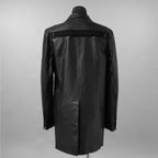 新品 Rick Owens リック オウエンス / 24SS LIDO / FOG Pocket Lido Leather Jacket / オイルカーフ レザー ジャケット / RU01D3723LOY / size 48 (BLACK)