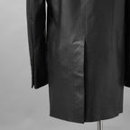 新品 Rick Owens リック オウエンス / 24SS LIDO / FOG Pocket Lido Leather Jacket / オイルカーフ レザー ジャケット / RU01D3723LOY / size 48 (BLACK)
