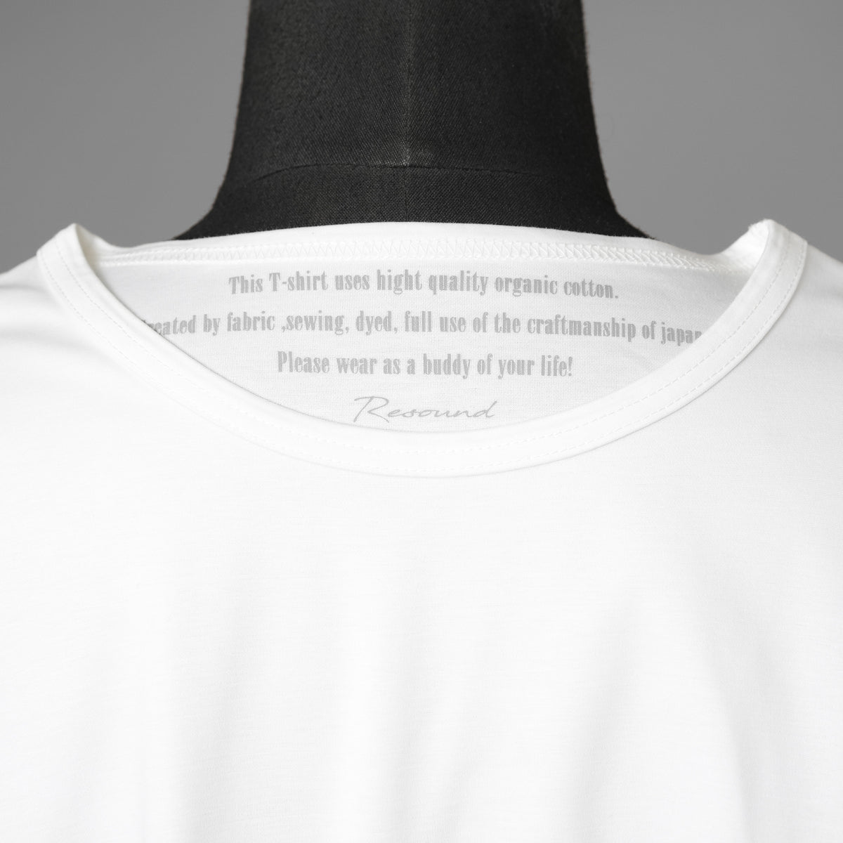 RESOUND CLOTHING リサウンドクロージング / 23SS 美品 Finest BASIC LOOSE T クルーネック オーバーサイズ 半袖Tシャツ / RC27-T-007 / size 2 (WHITE) 123056-alm