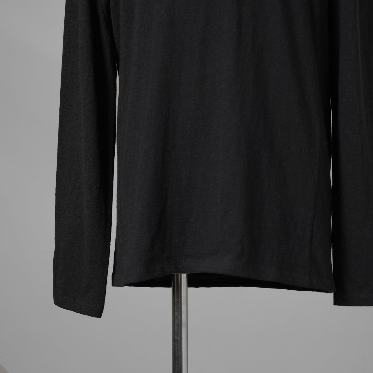 black crow x LOOM exclusive / 美品 23 long sleeve tops カットソー 長袖Tシャツ / WFA-01 / size 2 (BLACK) 123058-alm