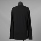 black crow x LOOM exclusive / 美品 23 long sleeve tops カットソー 長袖Tシャツ / WFA-01 / size 2 (BLACK) 123058-alm