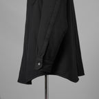 Maison Margiela メゾン マルジェラ / 22AW 中綿入り チョークストライプ シャツジャケット アウター / S51DL0403 S76446 / 02PR 225507/1 2022 2 / size 42 (BLACK) 352156-uen