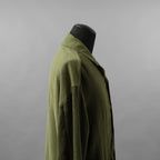 Greg Lauren グレッグローレン / 美品 24SS Army Hemp Shawl Collar Boxy Jacket ヘンプ ジャケット / size 2  (GREEN)