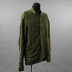 Greg Lauren グレッグローレン / 美品 24SS Army Hemp Shawl Collar Boxy Jacket ヘンプ ジャケット / size 2  (GREEN)