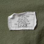 Greg Lauren グレッグローレン / 美品 24SS Army Hemp Shawl Collar Boxy Jacket ヘンプ ジャケット / size 2  (GREEN)
