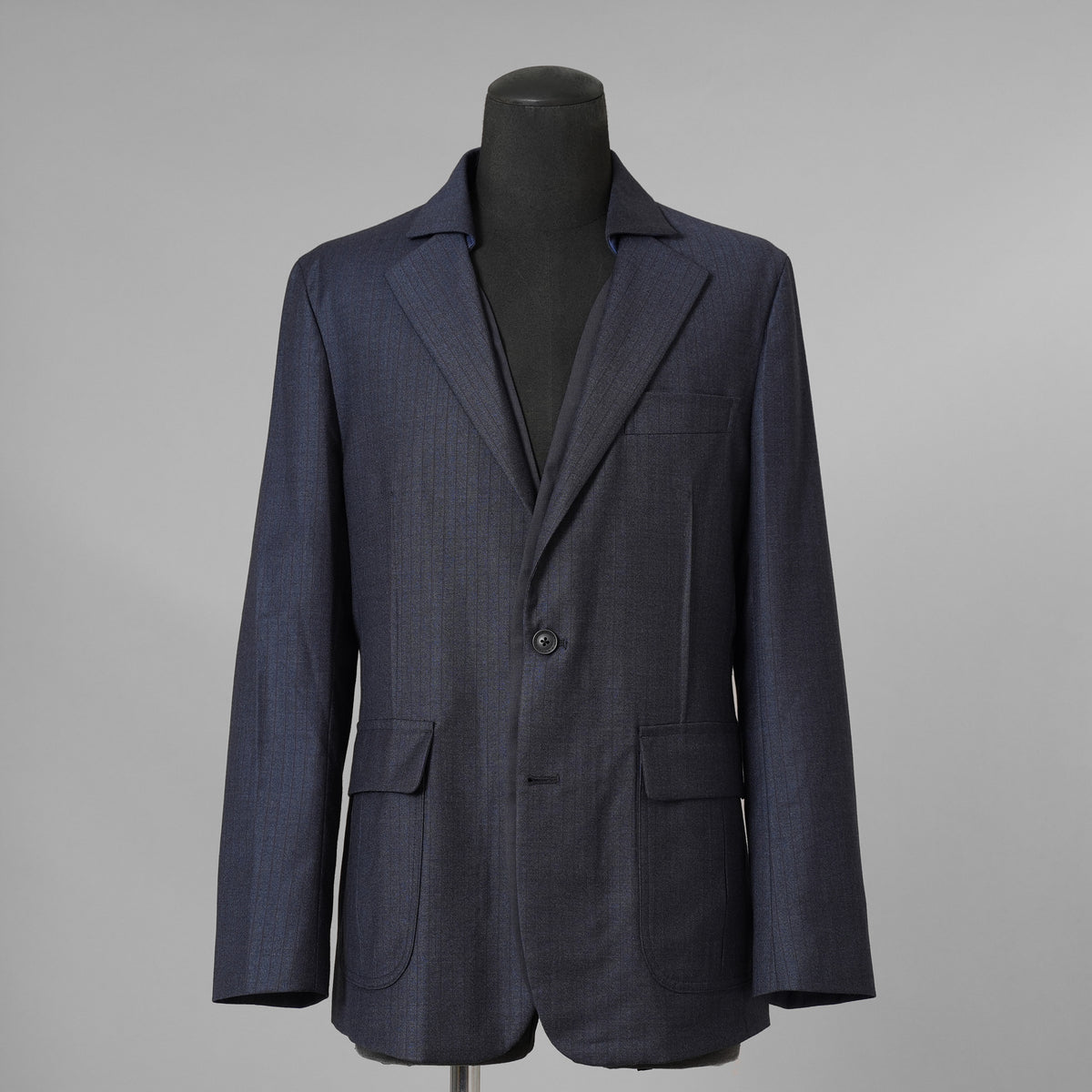 LANVIN ランバン / 美品 ウール テーラード ジャケット / LA-SY-44874 / size 48 (NAVY) 352157-in-ue