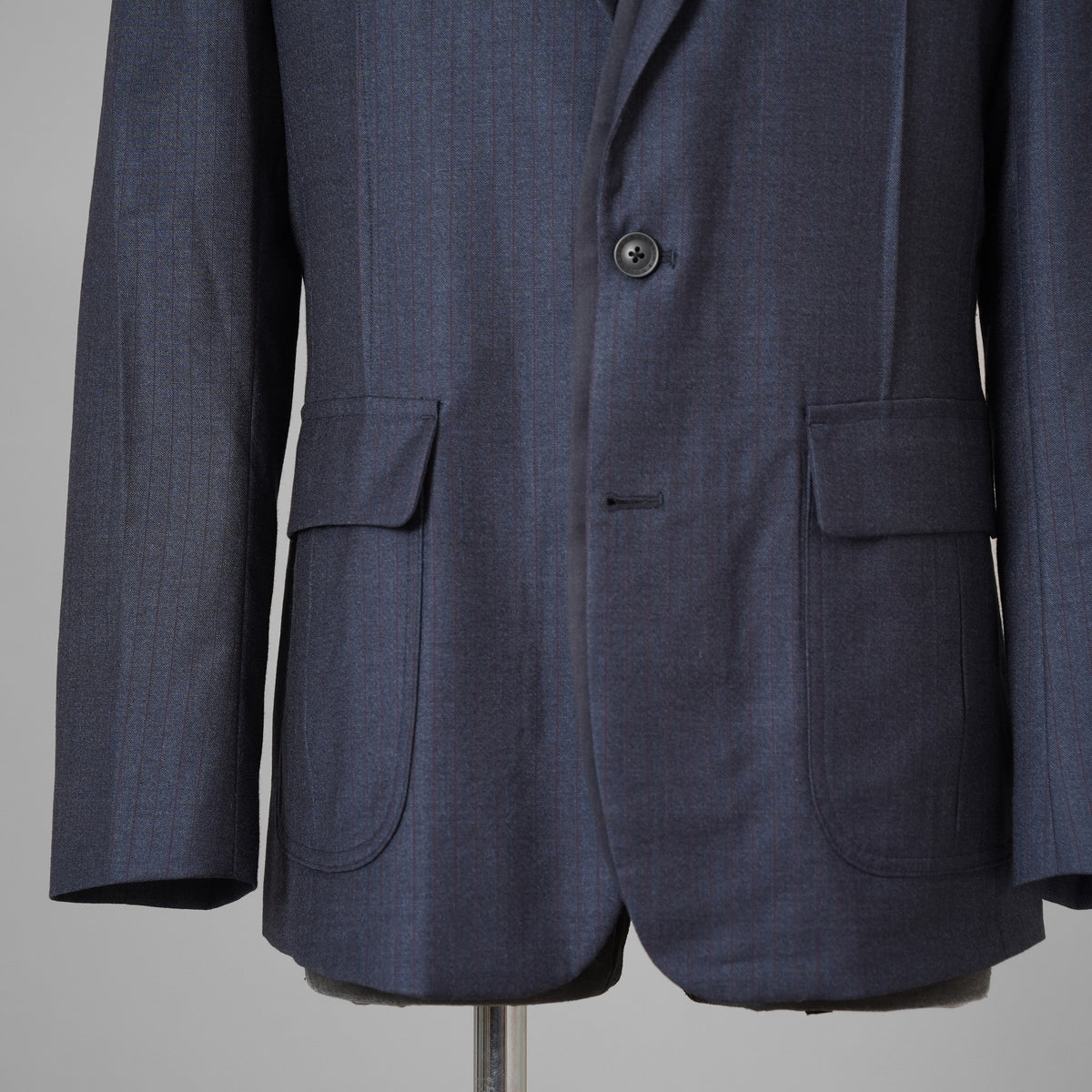 LANVIN ランバン / 美品 ウール テーラード ジャケット / LA-SY-44874 / size 48 (NAVY) 352157-in-ue