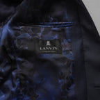 LANVIN ランバン / 美品 ウール テーラード ジャケット / LA-SY-44874 / size 48 (NAVY) 352157-in-ue