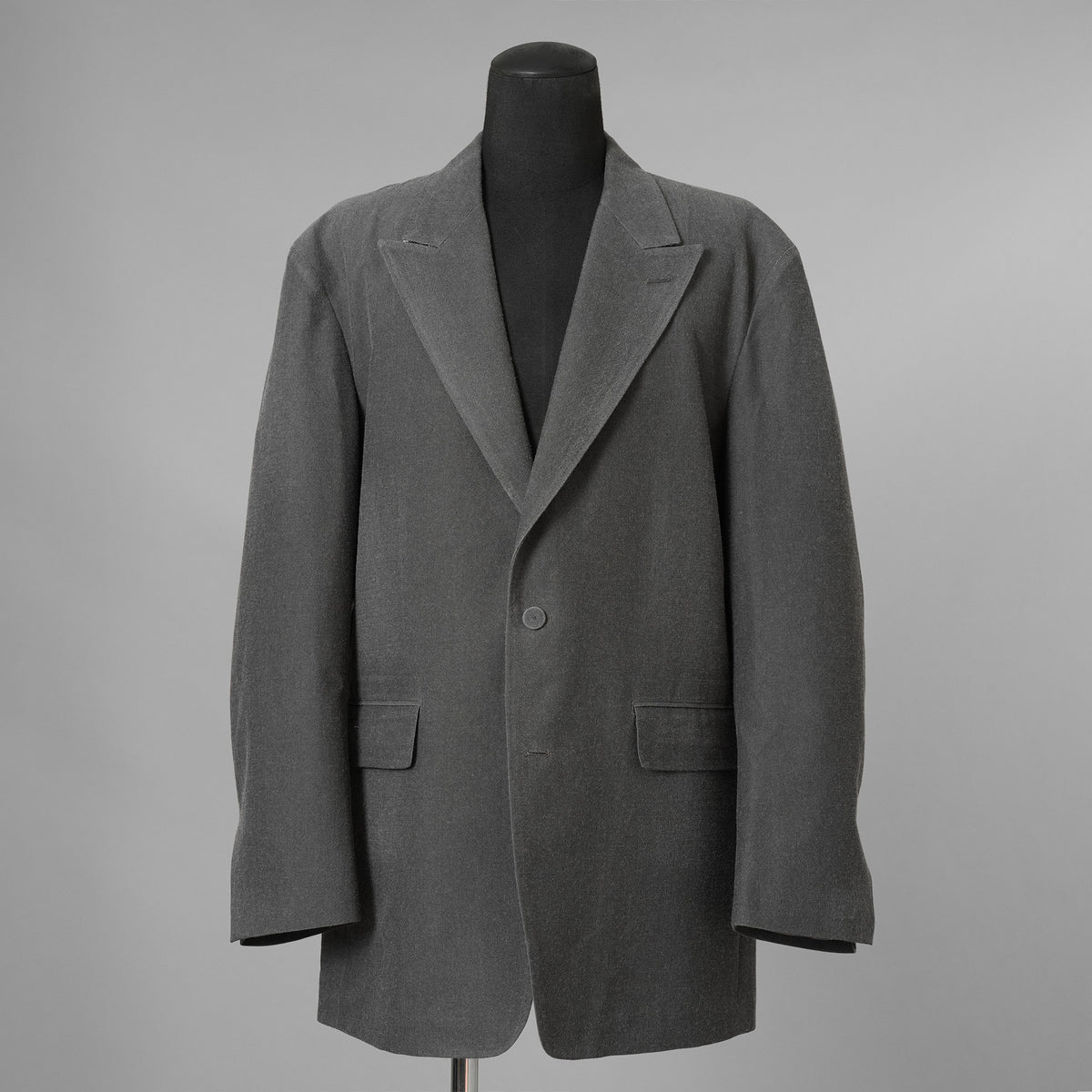 kiminori morishita キミノリ モリシタ / 美品 25AW Hand-shaving tailored jacket ハンドシェービング テーラード ジャケット / K25AW-OT09 / size 5 (GRAY) 352159-in-ue