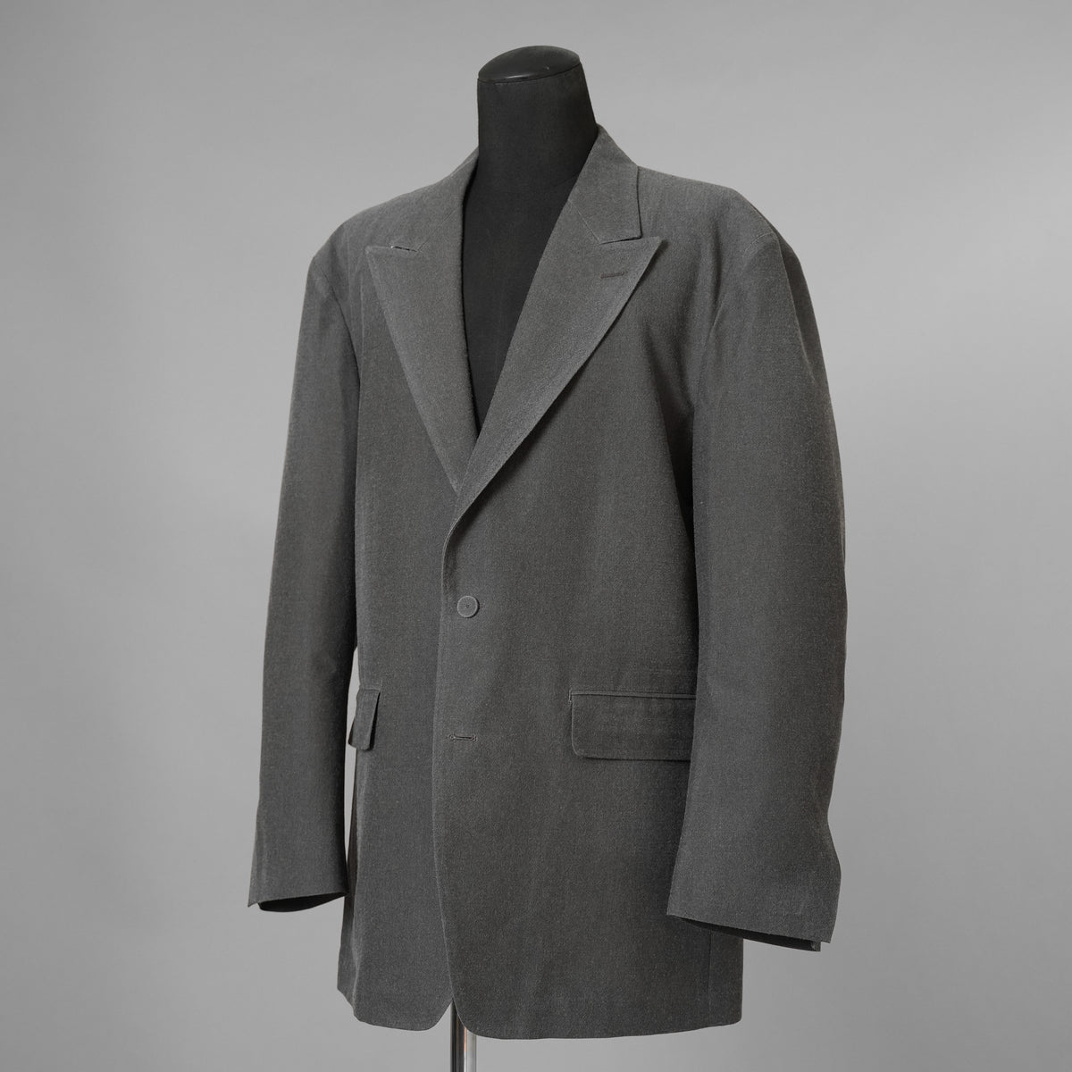 kiminori morishita キミノリ モリシタ / 美品 25AW Hand-shaving tailored jacket ハンドシェービング テーラード ジャケット / K25AW-OT09 / size 5 (GRAY) 352159-in-ue
