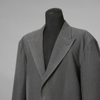 kiminori morishita キミノリ モリシタ / 美品 25AW Hand-shaving tailored jacket ハンドシェービング テーラード ジャケット / K25AW-OT09 / size 5 (GRAY) 352159-in-ue