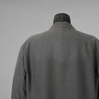 kiminori morishita キミノリ モリシタ / 美品 25AW Hand-shaving tailored jacket ハンドシェービング テーラード ジャケット / K25AW-OT09 / size 5 (GRAY) 352159-in-ue