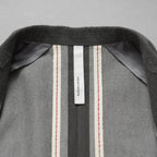kiminori morishita キミノリ モリシタ / 美品 25AW Hand-shaving tailored jacket ハンドシェービング テーラード ジャケット / K25AW-OT09 / size 5 (GRAY) 352159-in-ue