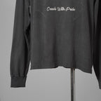 SAINT Mxxxxxx × NEIGHBORHOOD コラボ / 美品 25SS STHD . LS TEE SPEED KILLS ヴィンテージ加工 ロングスリーブTシャツ 長袖Tシャツ / SM-HR8-0000-C72 / size L (BLACK) 123059-alm