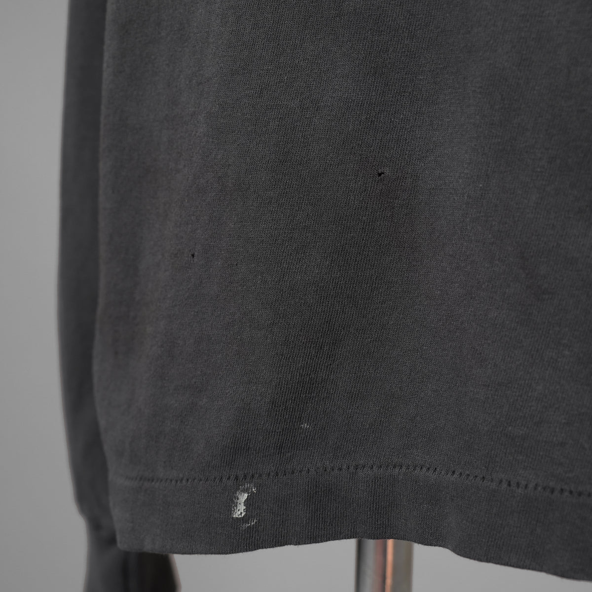 SAINT Mxxxxxx × NEIGHBORHOOD コラボ / 美品 25SS STHD . LS TEE SPEED KILLS ヴィンテージ加工 ロングスリーブTシャツ 長袖Tシャツ / SM-HR8-0000-C72 / size L (BLACK) 123059-alm