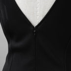 CHANEL シャネル / 12SS リブニット マキシ丈 ワンピース /ドレス / P42943K04334 / size 42 (BLACK) レディース