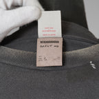 SAINT Mxxxxxx × NEIGHBORHOOD コラボ / 美品 25SS STHD . LS TEE SPEED KILLS ヴィンテージ加工 ロングスリーブTシャツ 長袖Tシャツ / SM-HR8-0000-C72 / size L (BLACK) 123059-alm