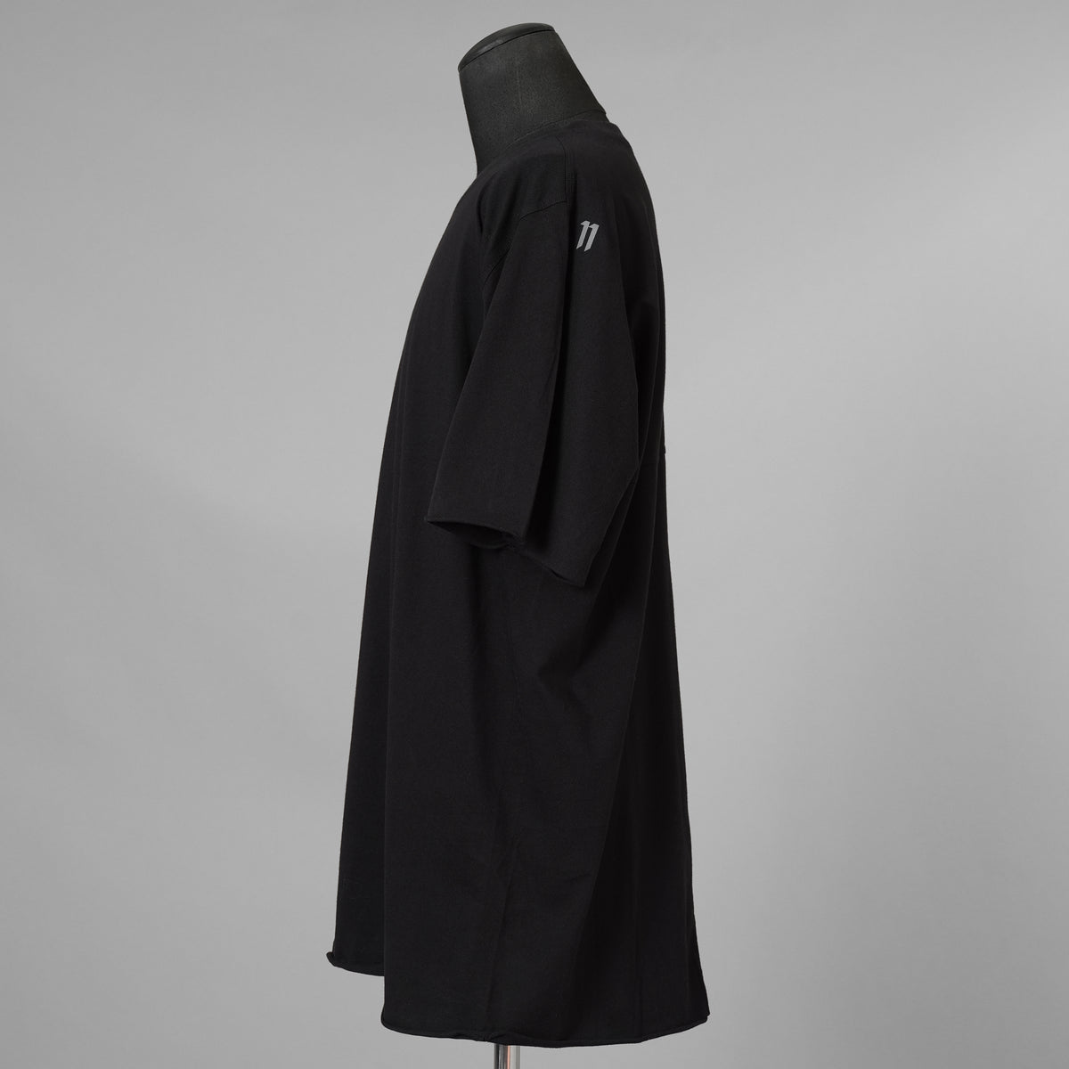 11 BY BORIS BIDJAN SABERI x Reebok LTD コラボ / 美品 25SS CONSTRUCTED TEE 半袖Tシャツ / RMAA016C99JER001 / size L (BLACK) 352158-in-ue