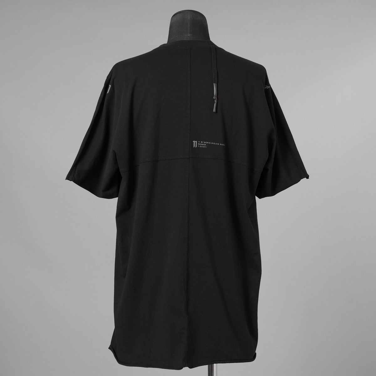 11 BY BORIS BIDJAN SABERI x Reebok LTD コラボ / 美品 25SS CONSTRUCTED TEE 半袖Tシャツ / RMAA016C99JER001 / size L (BLACK) 352158-in-ue