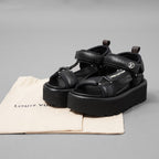 LOUIS VUITTON ルイヴィトン / 美品 23SS プールピローサンダル / SC 0232 / size 36 (23cm) BLACK