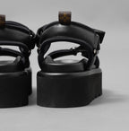 LOUIS VUITTON ルイヴィトン / 美品 23SS プールピローサンダル / SC 0232 / size 36 (23cm) BLACK