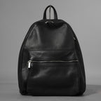 RICK OWENS リックオウエンス / 美品 24SS LIDO期 Classic Zip Leather Backpack カーフレザー バッグパック / RA01E0671 / BLACK 352165-in-ue アクセサリー