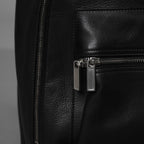 RICK OWENS リックオウエンス / 美品 24SS LIDO期 Classic Zip Leather Backpack カーフレザー バッグパック / RA01E0671 / BLACK 352165-in-ue アクセサリー