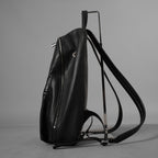 RICK OWENS リックオウエンス / 美品 24SS LIDO期 Classic Zip Leather Backpack カーフレザー バッグパック / RA01E0671 / BLACK 352165-in-ue アクセサリー