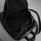 RICK OWENS リックオウエンス / 美品 24SS LIDO期 Classic Zip Leather Backpack カーフレザー バッグパック / RA01E0671 / BLACK 352165-in-ue アクセサリー