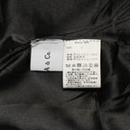 未使用品 ANDREA&Co. アンドレアアンドコー / 25AW シャイニーレザーコンビセットアップ ジャケット スカート / ansun-533 / size FREE (BROWN) レディース