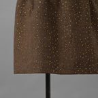 未使用品 ANDREA&Co. アンドレアアンドコー / 25AW シャイニーレザーコンビセットアップ ジャケット スカート / ansun-533 / size FREE (BROWN) レディース