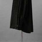 The Viridi-anne ザ ヴィリディアン / 25SS エンブロイダリーシャツ 長袖シャツ / VI-3851-02 / size 2 (BLACK)