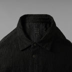 The Viridi-anne ザ ヴィリディアン / 25SS エンブロイダリーシャツ 長袖シャツ / VI-3851-02 / size 2 (BLACK)