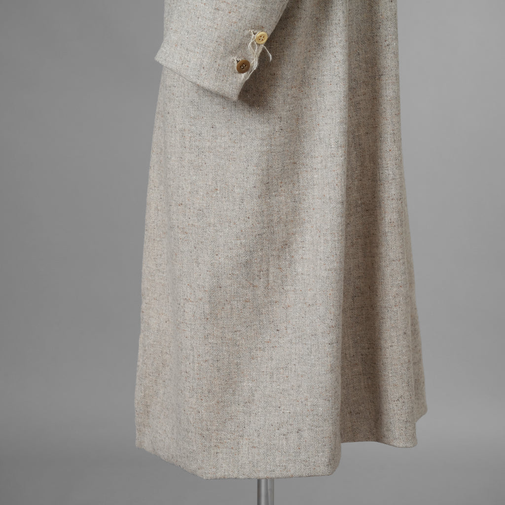ARCHIVIO J.M. Ribot アルキビオ J.M. リボット / 新品 24AW LIFT代官山 別注 REVER UP COAT ウール ロング コート / size 46 (LIGHT HERRINGBONE)