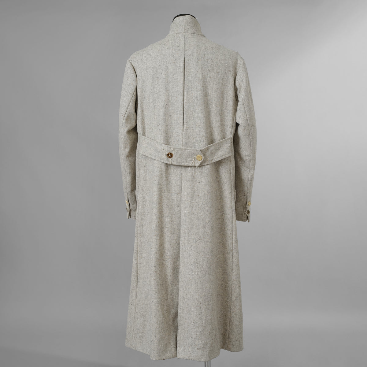 ARCHIVIO J.M. Ribot アルキビオ J.M. リボット / 新品 24AW LIFT代官山 別注 REVER UP COAT ウール ロング コート / size 46 (LIGHT HERRINGBONE)
