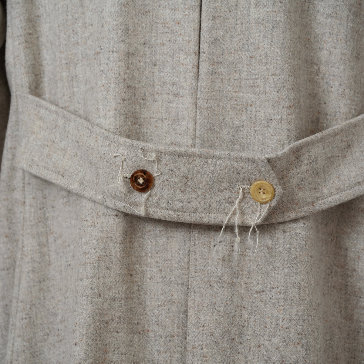 ARCHIVIO J.M. Ribot アルキビオ J.M. リボット / 新品 24AW LIFT代官山 別注 REVER UP COAT ウール ロング コート / size 46 (LIGHT HERRINGBONE)