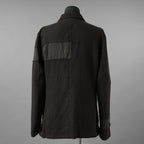 bajra バジュラ / 美品 25AW リネンキャンバス両面起毛テーラード ジャケット / 159BJ03 / size 3 (BLACK×KAHKI)