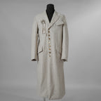 ARCHIVIO J.M. Ribot アルキビオ J.M. リボット / 新品 24AW LIFT代官山 別注 REVER UP COAT ウール ロング コート / size 46 (LIGHT HERRINGBONE)