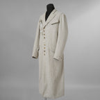 ARCHIVIO J.M. Ribot アルキビオ J.M. リボット / 新品 24AW LIFT代官山 別注 REVER UP COAT ウール ロング コート / size 46 (LIGHT HERRINGBONE)