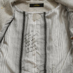 ARCHIVIO J.M. Ribot アルキビオ J.M. リボット / 新品 24AW LIFT代官山 別注 REVER UP COAT ウール ロング コート / size 46 (LIGHT HERRINGBONE)
