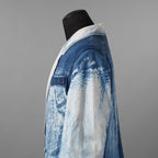 未使用 DIESEL ディーゼル / 新作 26SS ダブルブレスト ジャケット / DE-LUMEA-FSI1 / size M (INDIGO) ユニセックス レディース