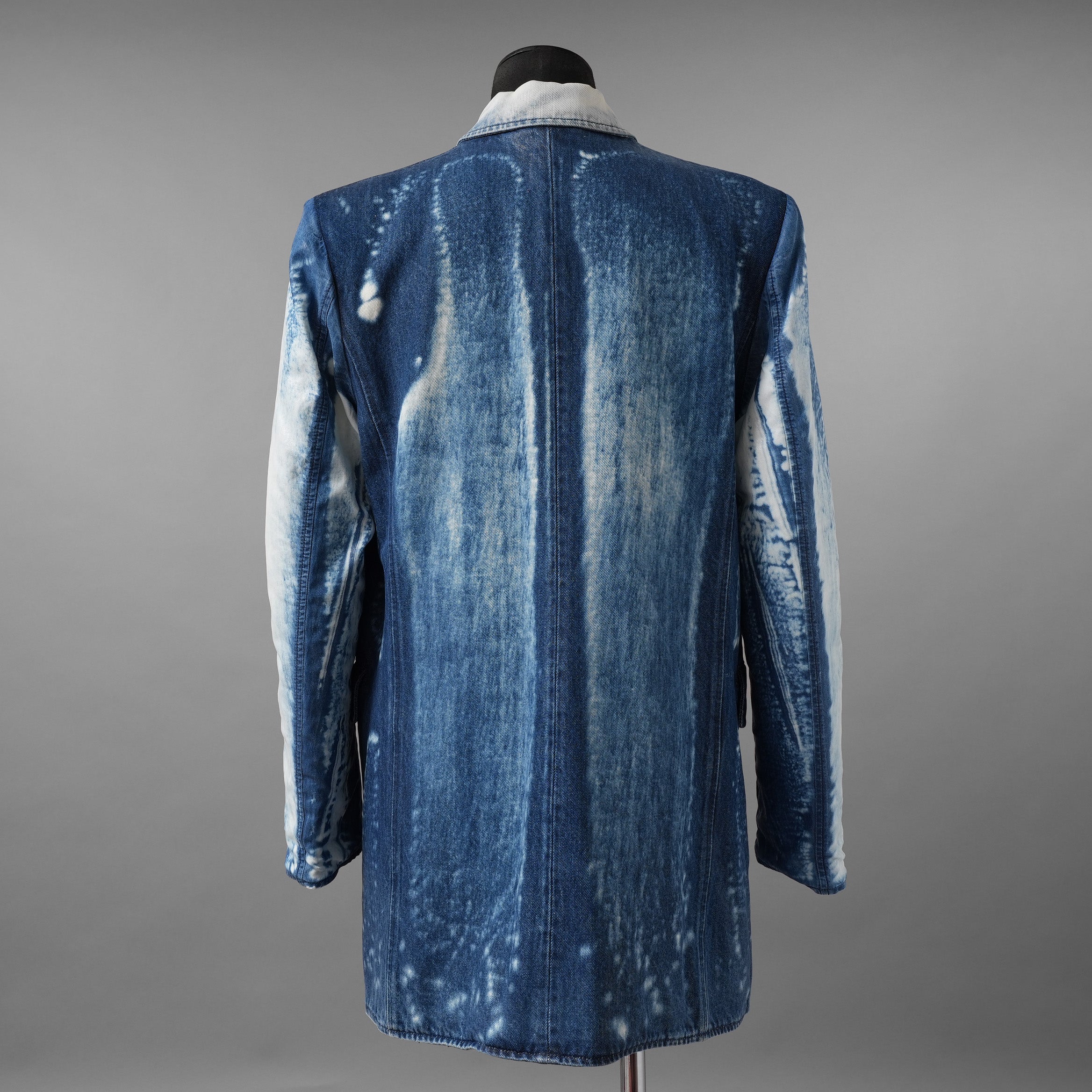 未使用 DIESEL ディーゼル / 新作 26SS ダブルブレスト ジャケット / DE-LUMEA-FSI1 / size M (INDIGO) ユニセックス レディース