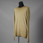 BORIS BIDJAN SABERI ボリスビジャンサベリ / 24SS 美品 LS1.2 RF Long Sleeve T-Shirt 細リブ編み 長袖Tシャツ / size S (YELLOW) 352162-in-ue