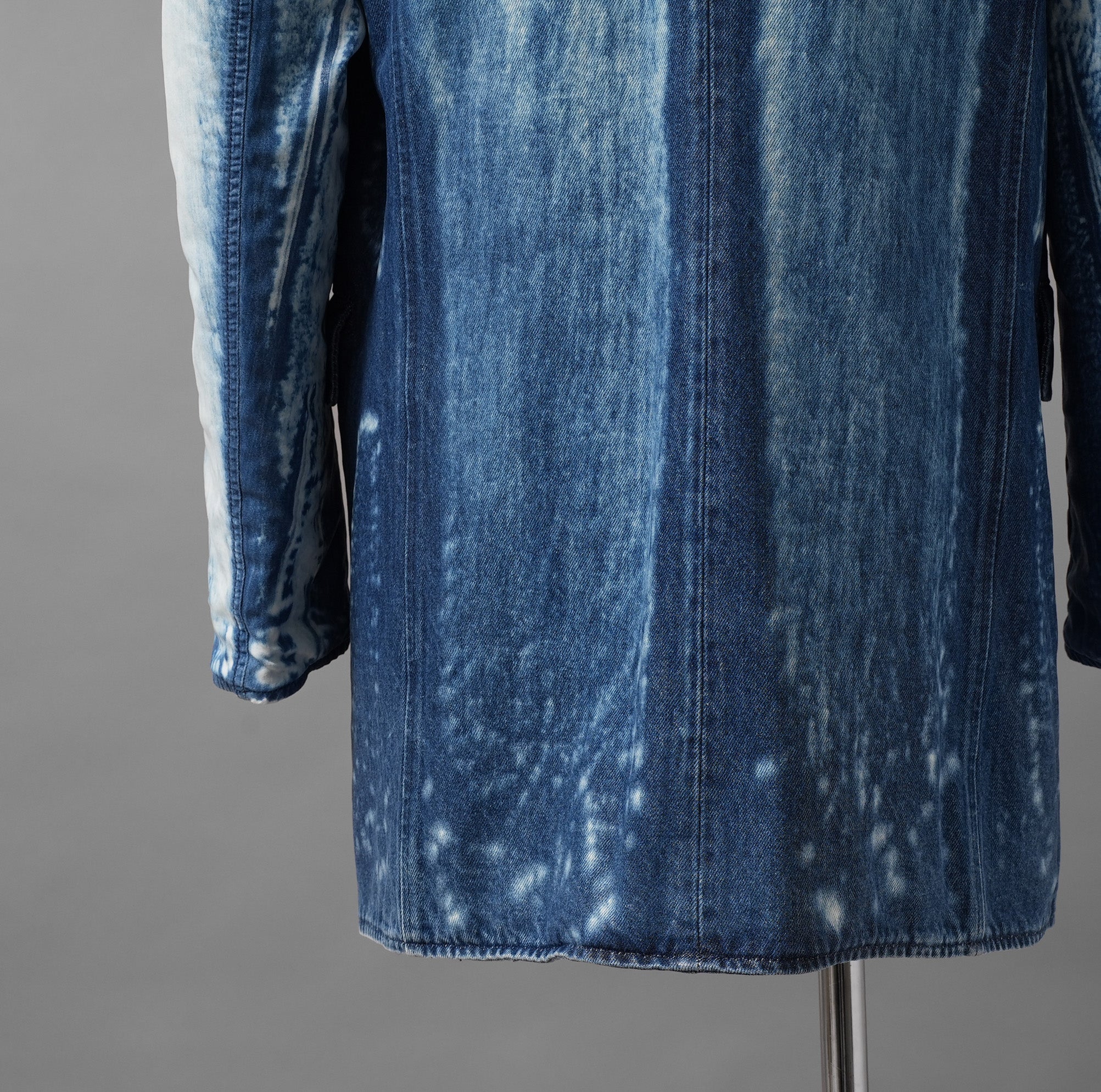 未使用 DIESEL ディーゼル / 新作 26SS ダブルブレスト ジャケット / DE-LUMEA-FSI1 / size M (INDIGO) ユニセックス レディース