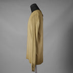 BORIS BIDJAN SABERI ボリスビジャンサベリ / 24SS 美品 LS1.2 RF Long Sleeve T-Shirt 細リブ編み 長袖Tシャツ / size S (YELLOW) 352162-in-ue