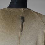 BORIS BIDJAN SABERI ボリスビジャンサベリ / 24SS 美品 LS1.2 RF Long Sleeve T-Shirt 細リブ編み 長袖Tシャツ / size S (YELLOW) 352162-in-ue