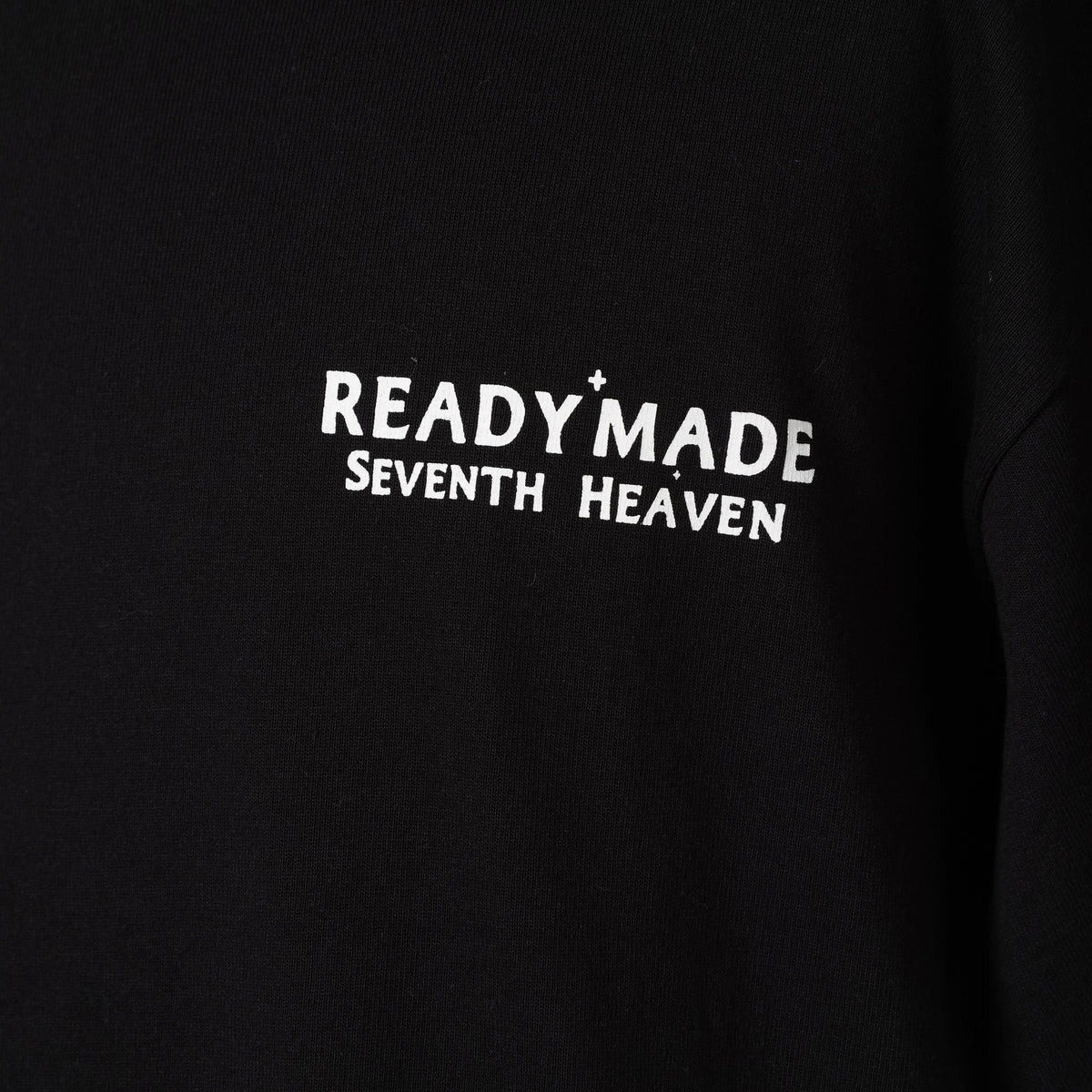 READYMADE レディメイド × SEVENTH HEAVEN セブンスヘブン / 美品 20SS コラボ 半袖Tシャツ / ahg8796 16C001 / size M (BLACK) 352160-in-ue